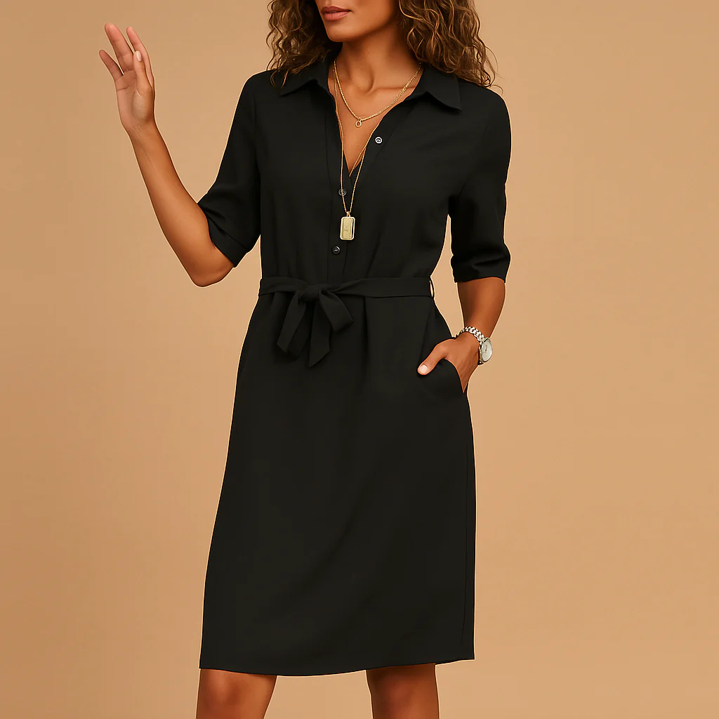 Women’s Relaxed Work Midi Dress