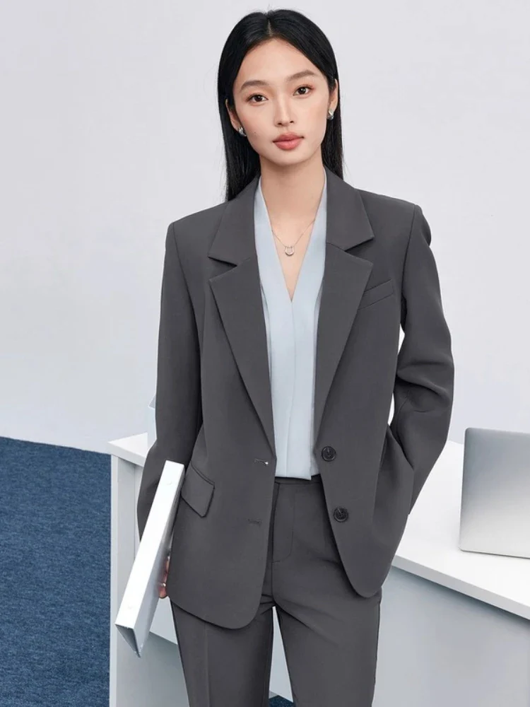 Women's Blazer – Tailored Loose Fit for Effortless Autumn Style - Image 7