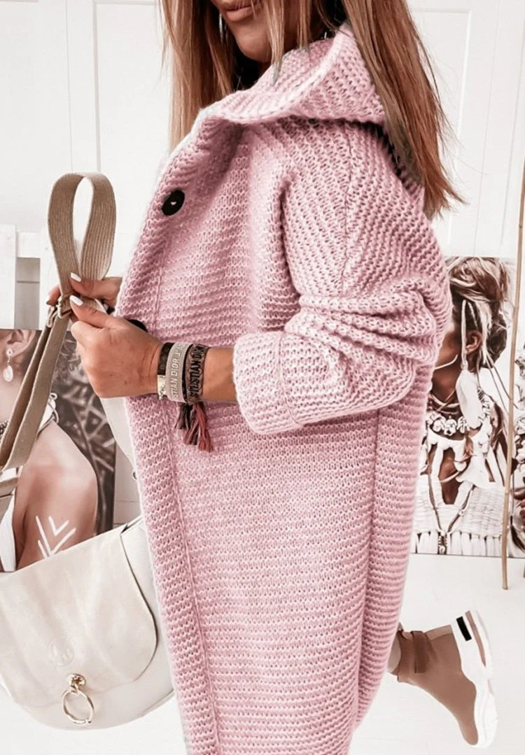 Women's Hooded Oversized Cardigan - Image 8