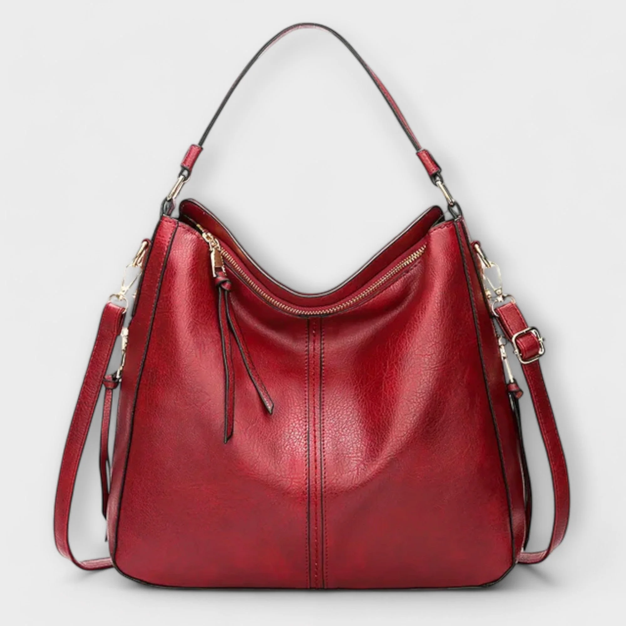 Women's Classic Elegance Shoulder Bag with Adjustable Strap - Image 10