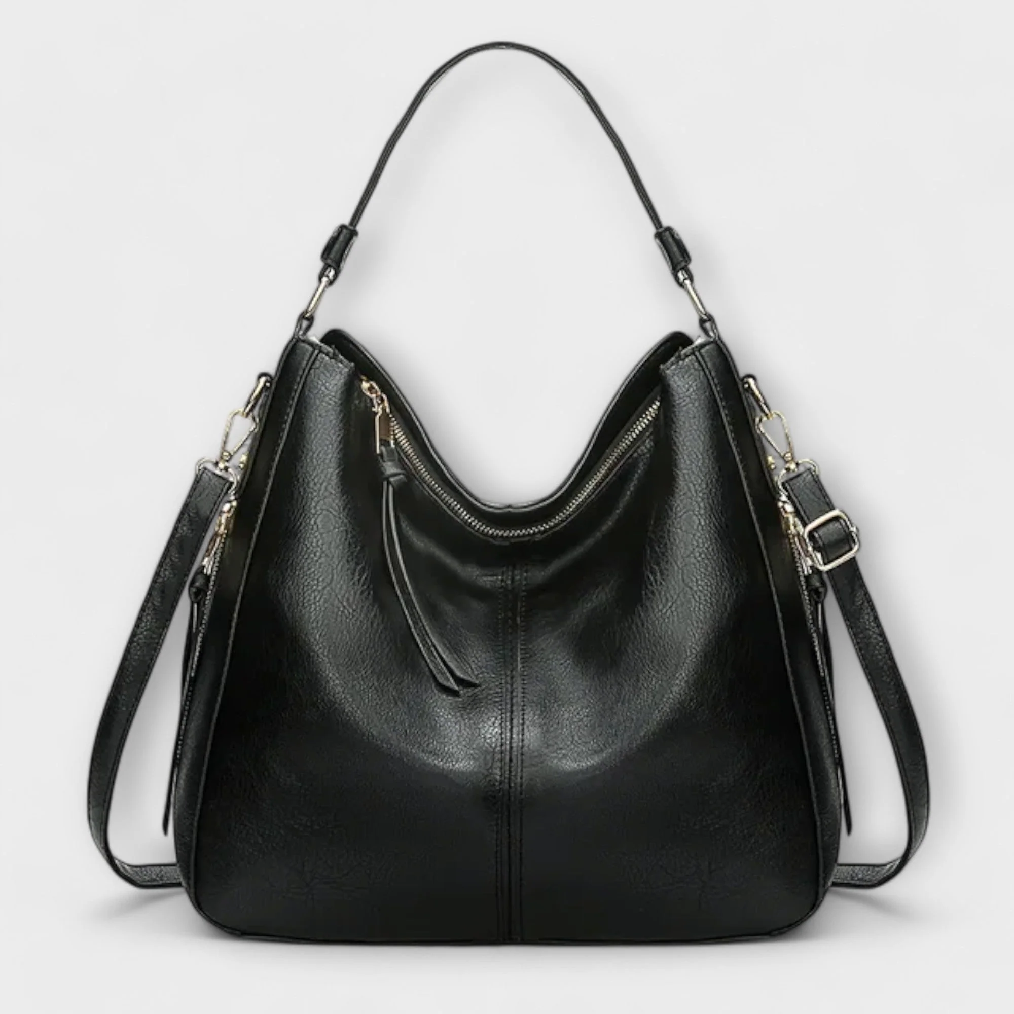 Women's Classic Elegance Shoulder Bag with Adjustable Strap - Image 2