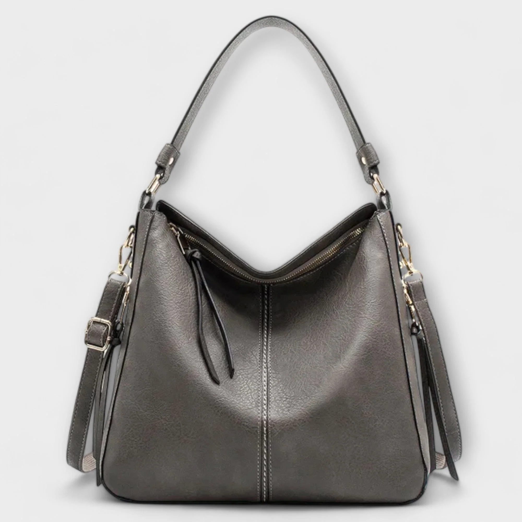 Women's Classic Elegance Shoulder Bag with Adjustable Strap - Image 9