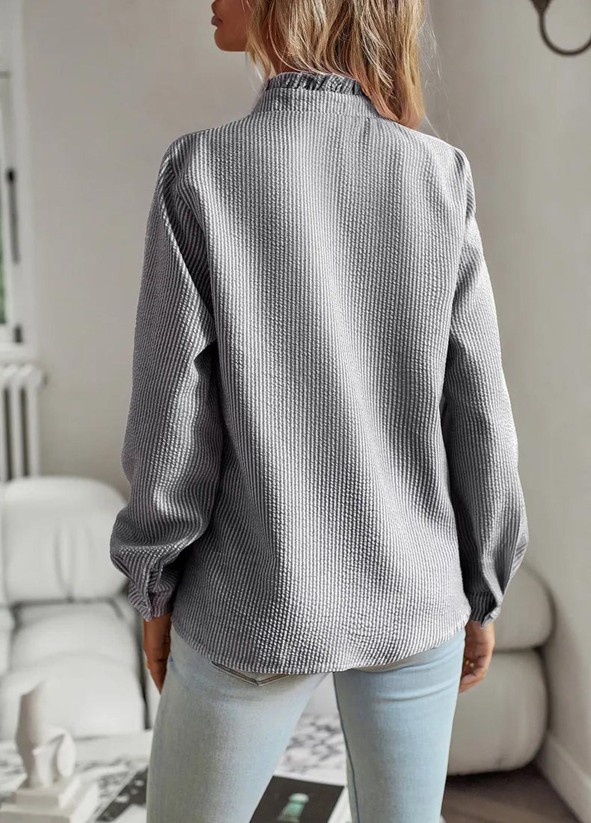 Elegant Cotton Sleeve Top for Women - Image 2
