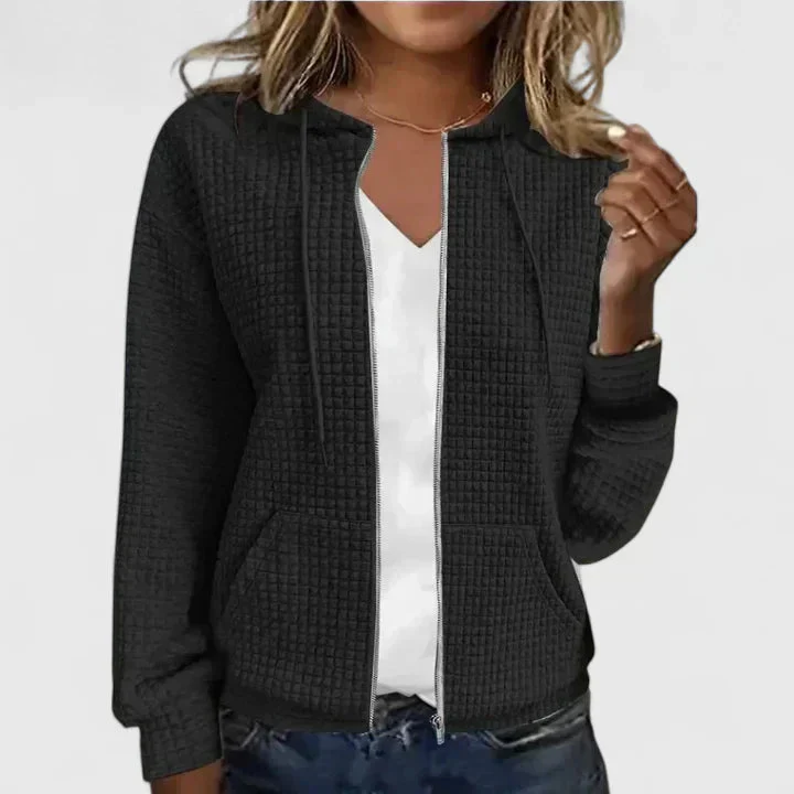 Women's Elegant Long-Line Open-Front Cardigan — Soft Draped Long-Sleeve Knit Wrap - Image 5