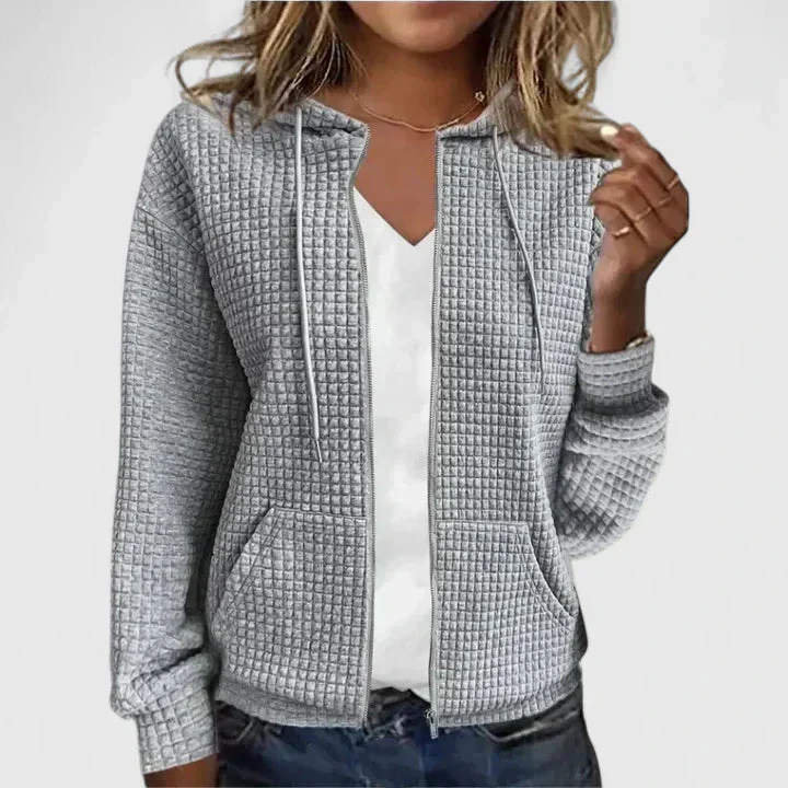 Women's Elegant Long-Line Open-Front Cardigan — Soft Draped Long-Sleeve Knit Wrap - Image 8