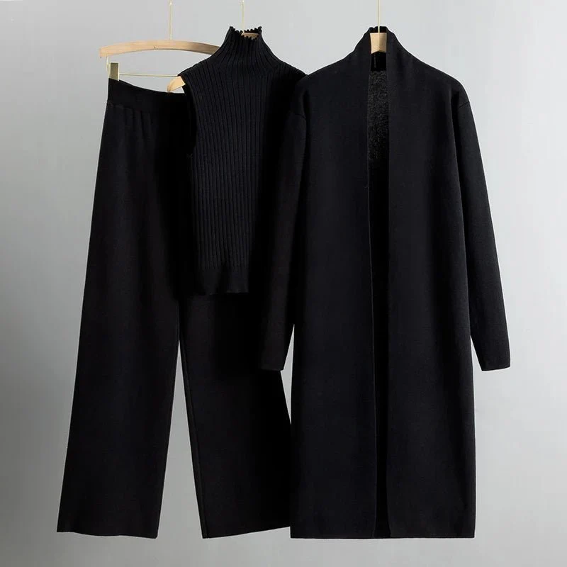 Women's Elegant Three-Piece Coordinated Set in Versatile Colours - Image 6