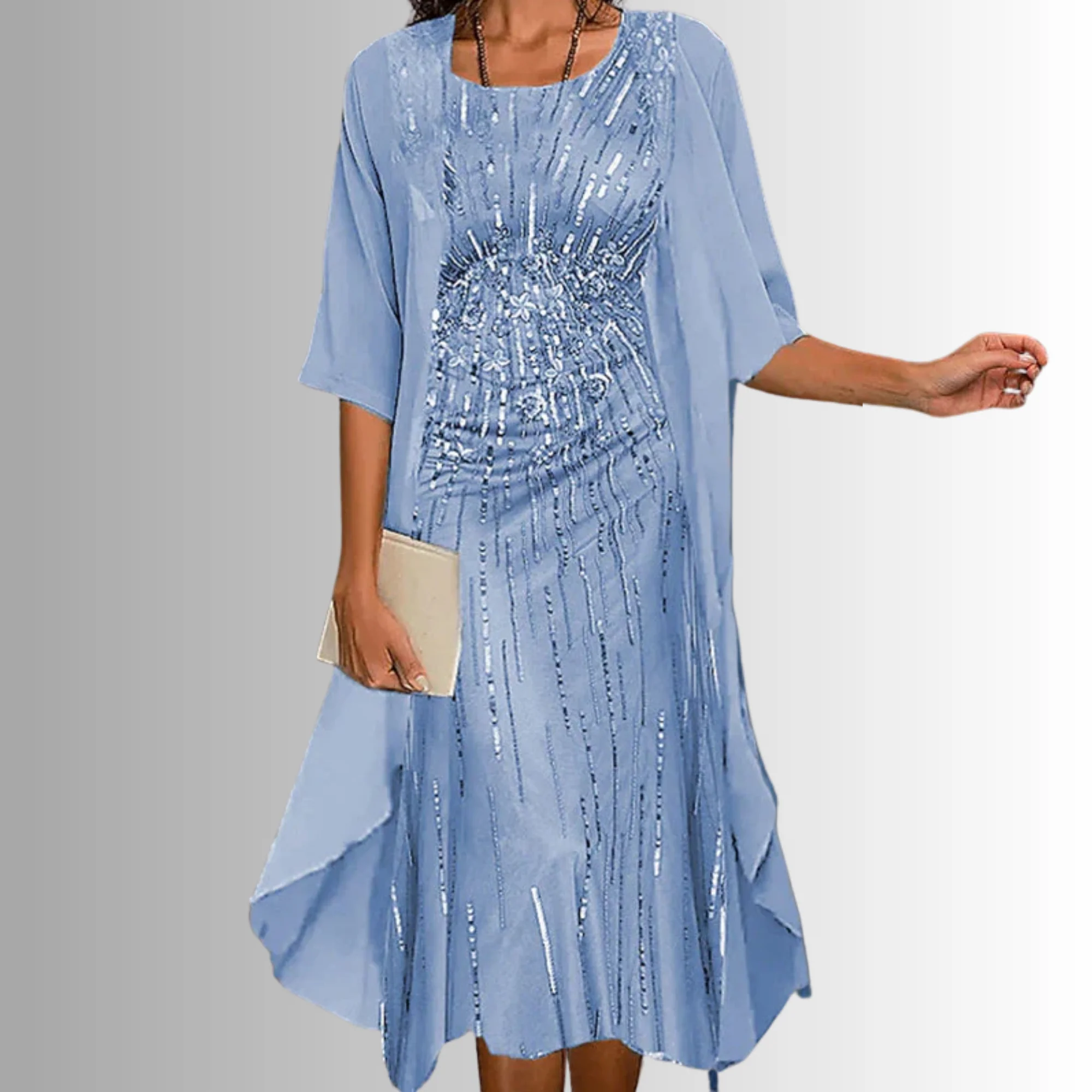 Women's Floral Print Two-Piece Top and Skirt Set - Image 4