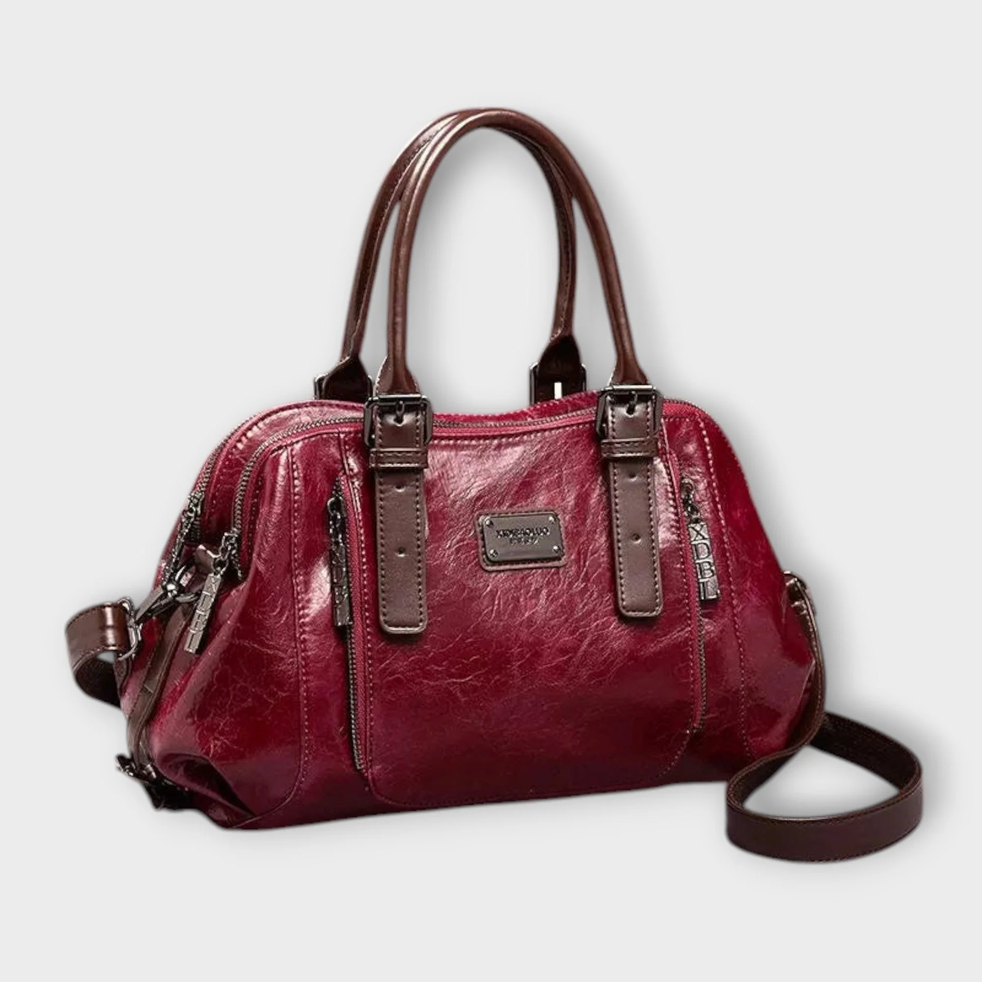 Women's Premium Classic Handbag with Spacious Compartmented Interior - Image 3