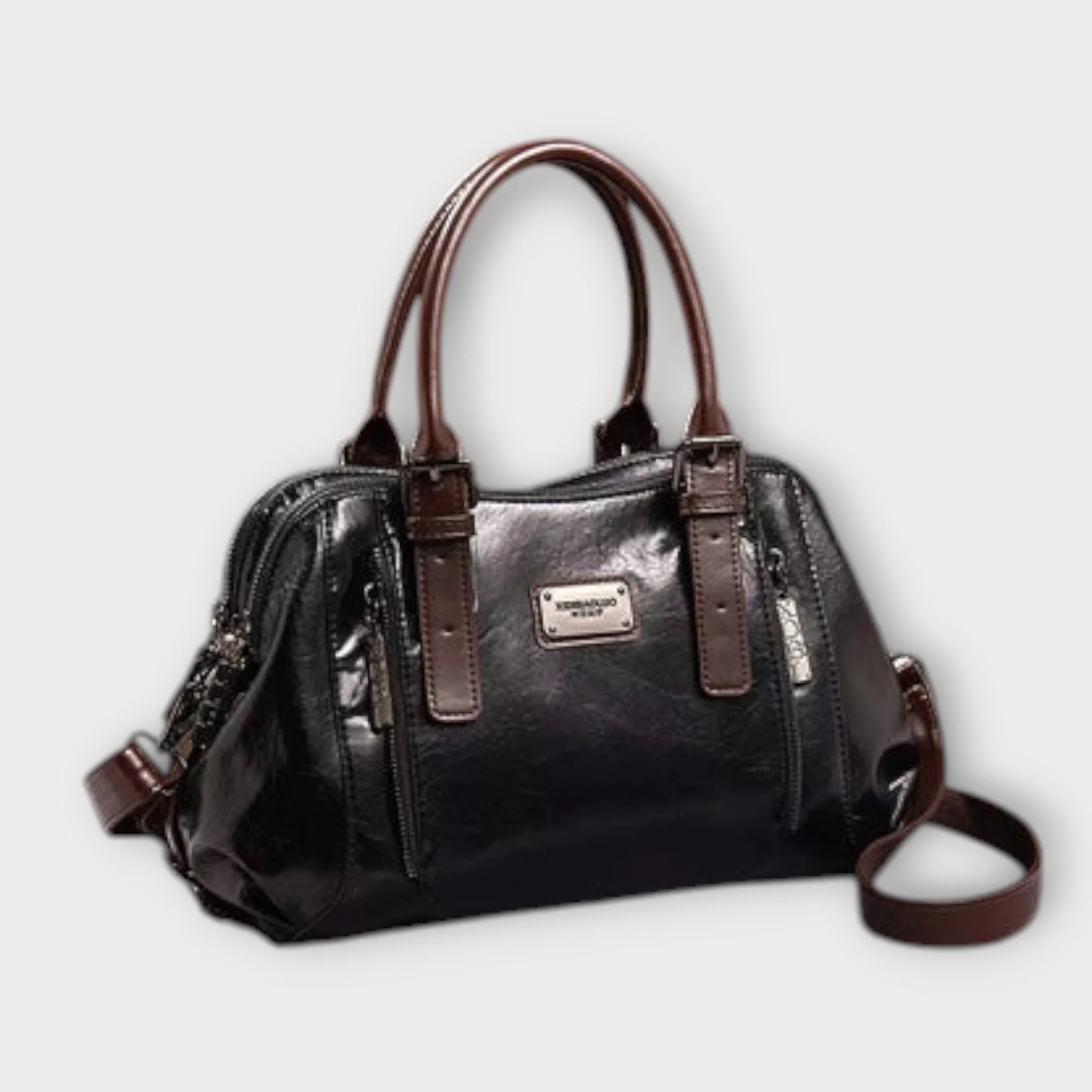 Women's Premium Classic Handbag with Spacious Compartmented Interior - Image 4