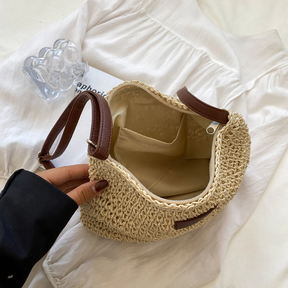 Women's Relaxed Elegance Shoulder Bag in Neutral Earth Tones - Image 4