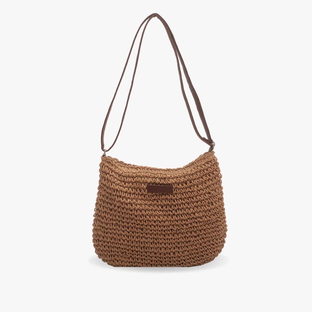 Women's Relaxed Elegance Shoulder Bag in Neutral Earth Tones - Image 5
