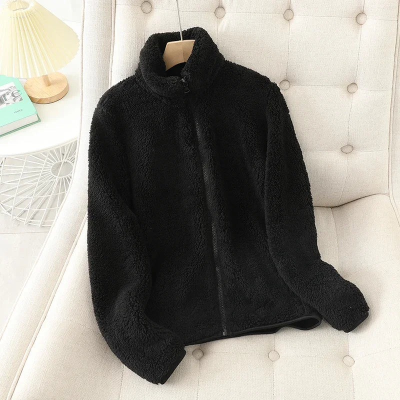 Women's Warm Cozy Fleece Jacket - Image 11