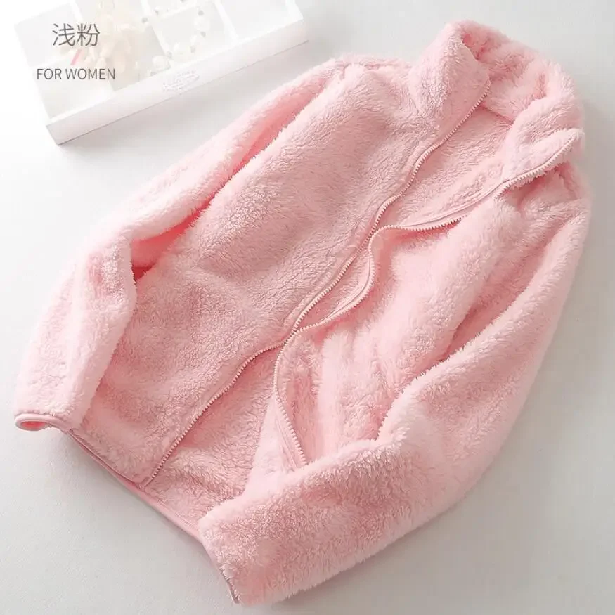 Women's Warm Cozy Fleece Jacket - Image 14