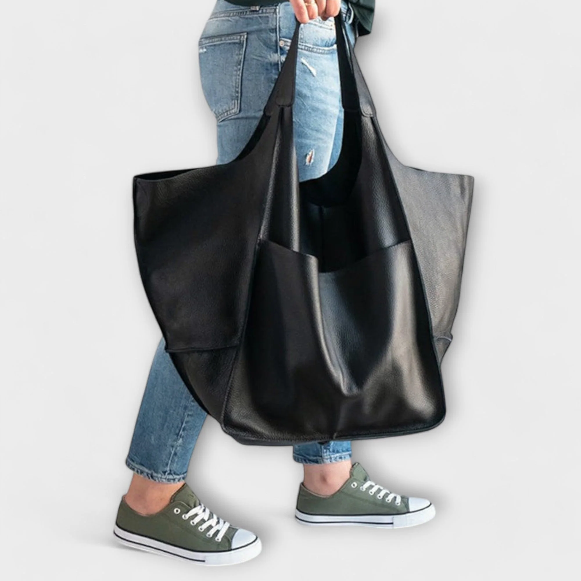 Women's Spacious Everyday Tote Bag with Wide Interior Compartment - Image 11