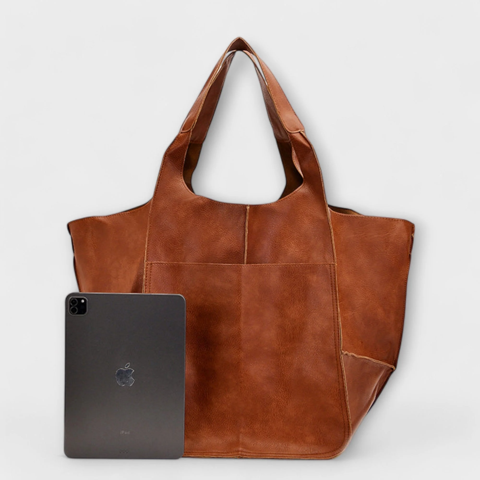 Women's Spacious Everyday Tote Bag with Wide Interior Compartment - Image 6