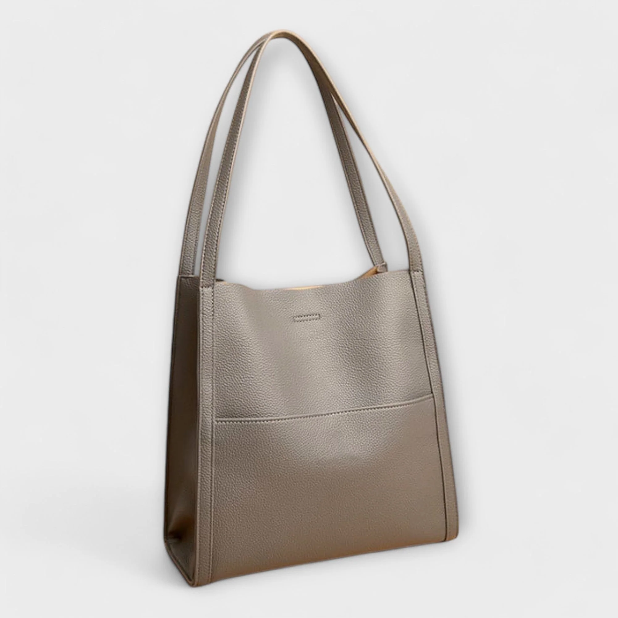 Women's Structured Handbag with Clean Lines and Reinforced Base - Image 11