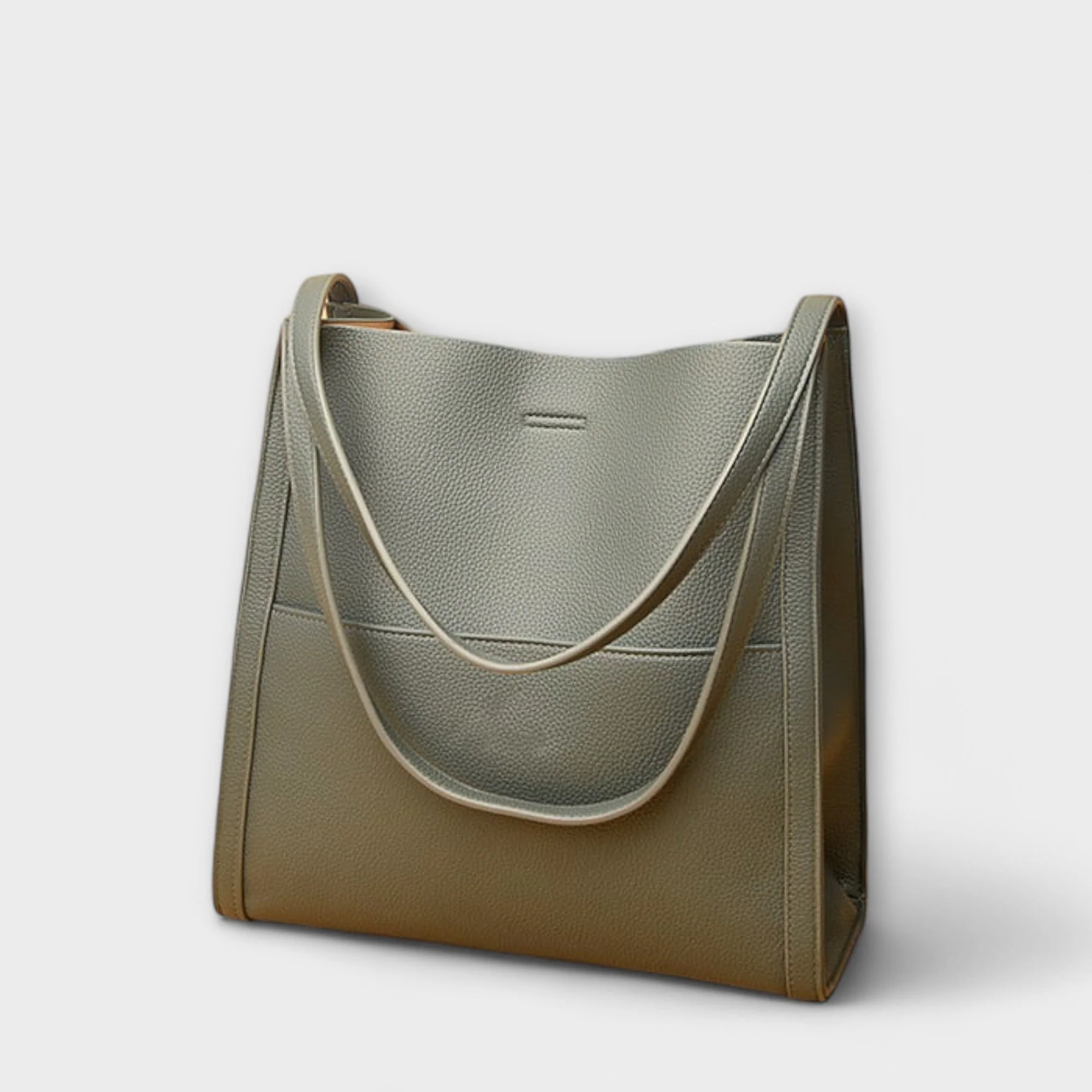 Women's Structured Handbag with Clean Lines and Reinforced Base - Image 3