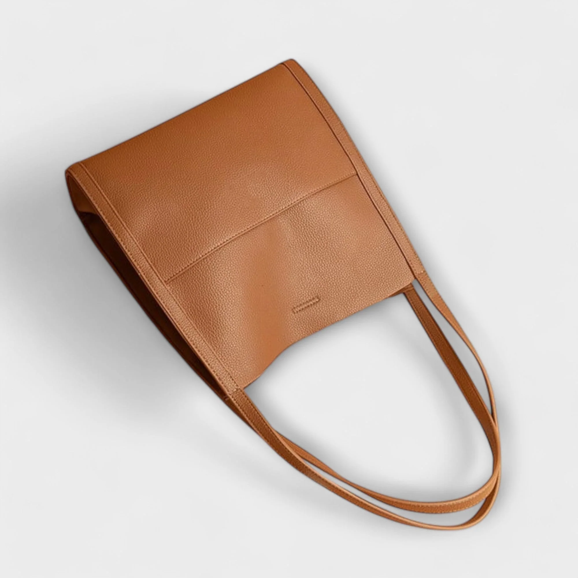 Women's Structured Handbag with Clean Lines and Reinforced Base - Image 5