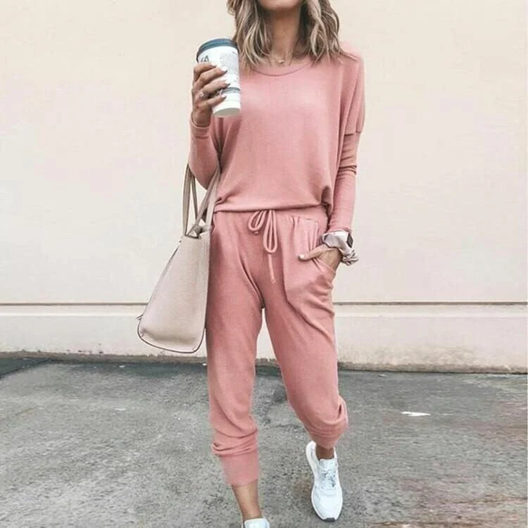 Women's Stylish Two-Piece Top and Trouser Coordinated Set - Image 5