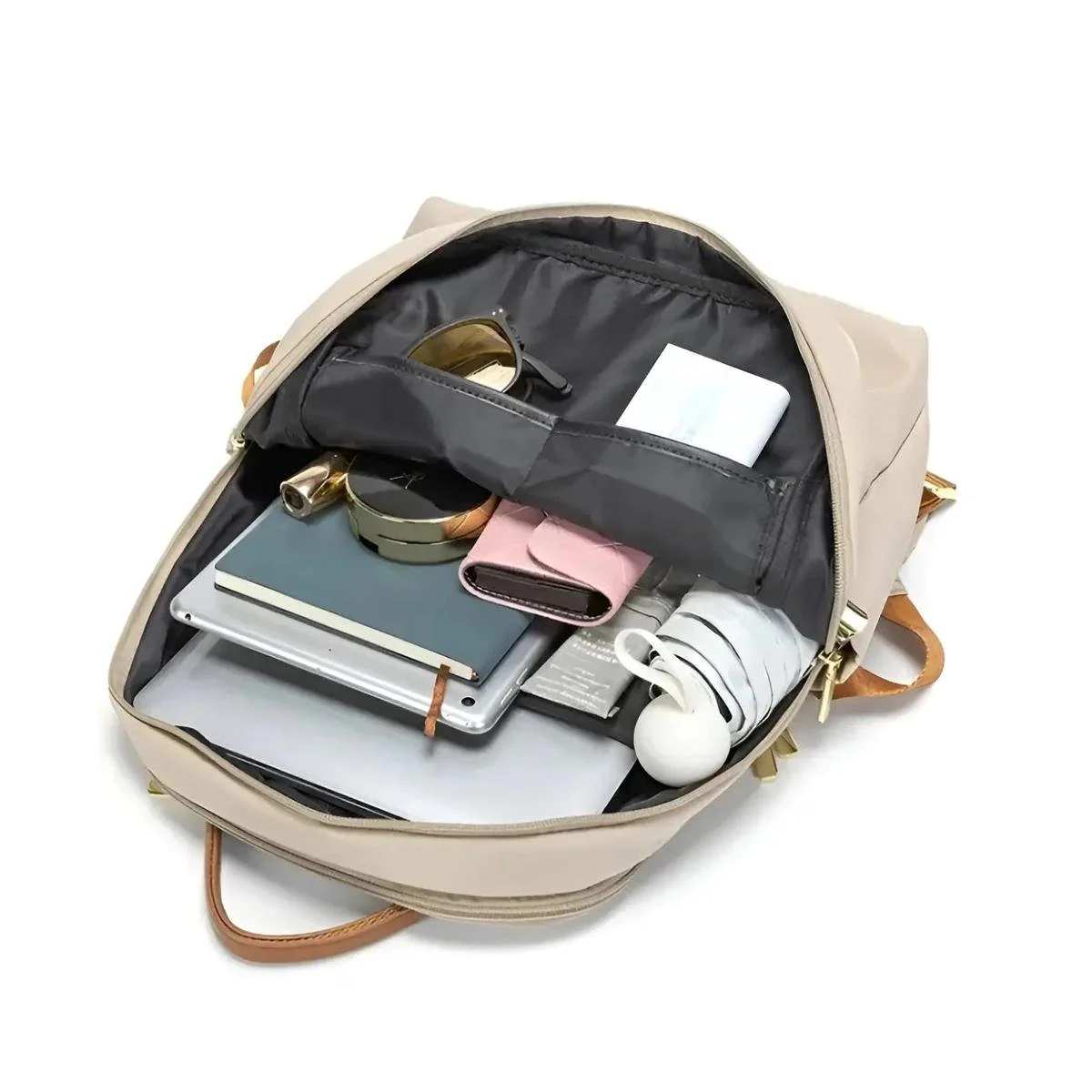 Women's Clean Waterproof Laptop Backpack - Image 7