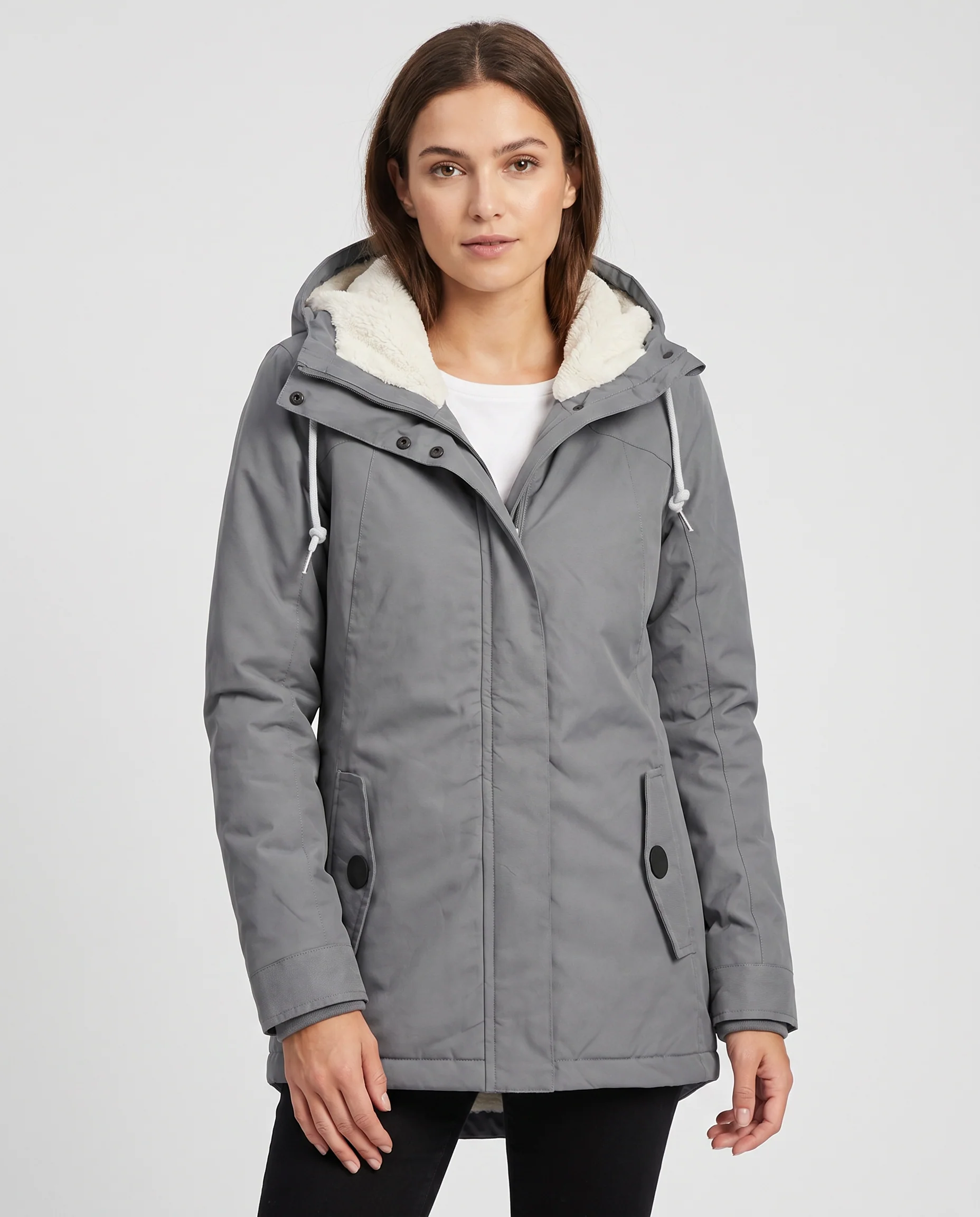 Waterproof Rain Jacket with Hood for Women - Image 2
