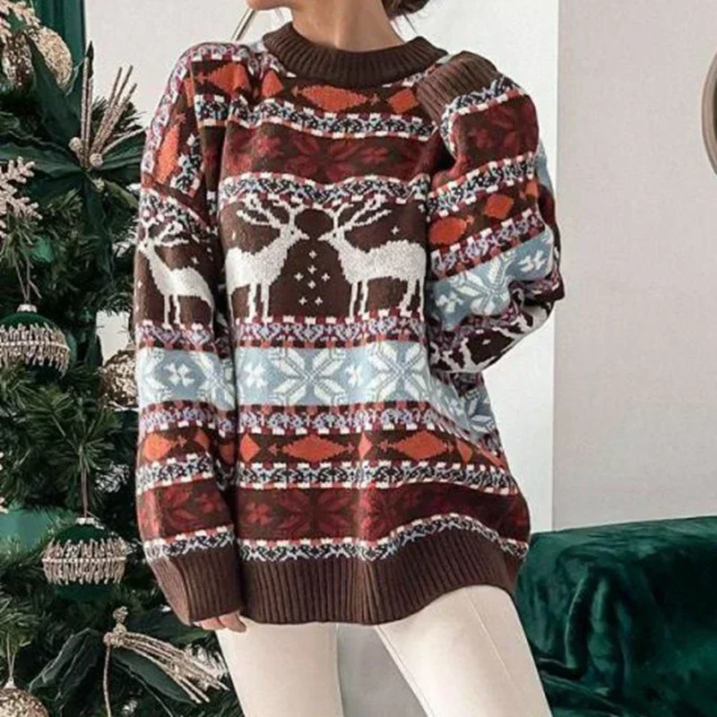 Women's Holiday Christmas Sweater - Image 8